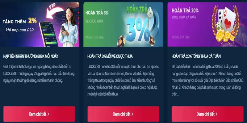 Tỷ lệ thắng cao và khuyến mãi hấp dẫn